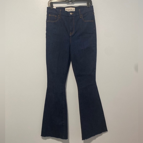 Frank & Eileen FLANNIGAN Flare Jean Italian Power Denim 2003 Wash Sz 29 Capsule - Picture 2 of 13